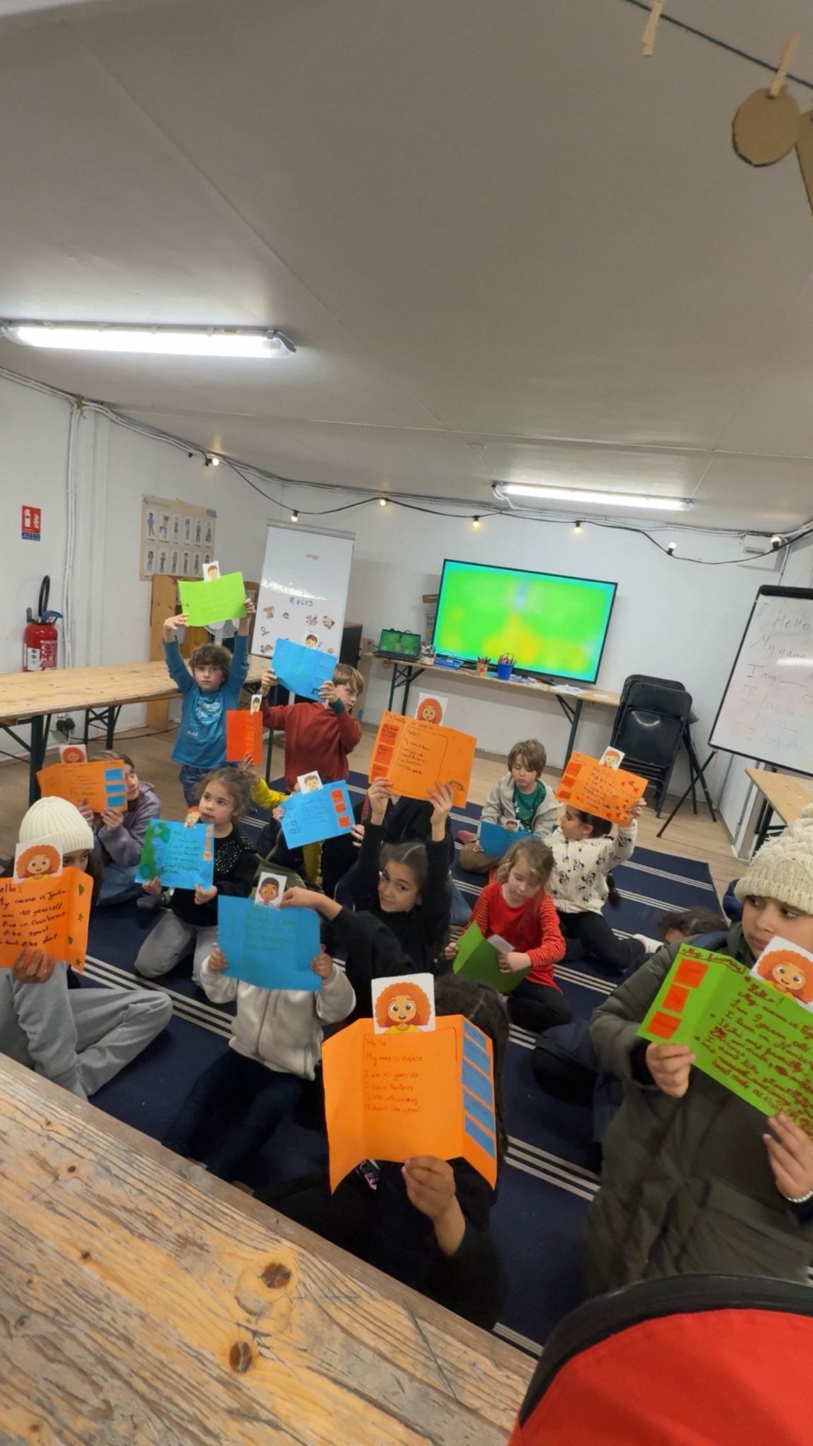 Salle de classe Englishjoy pour cours d'anglais enfants